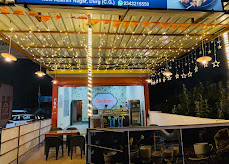 The Tandoori Delights interior with fairy lights