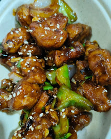 Paneer Tikka tossed in tandoori spices
